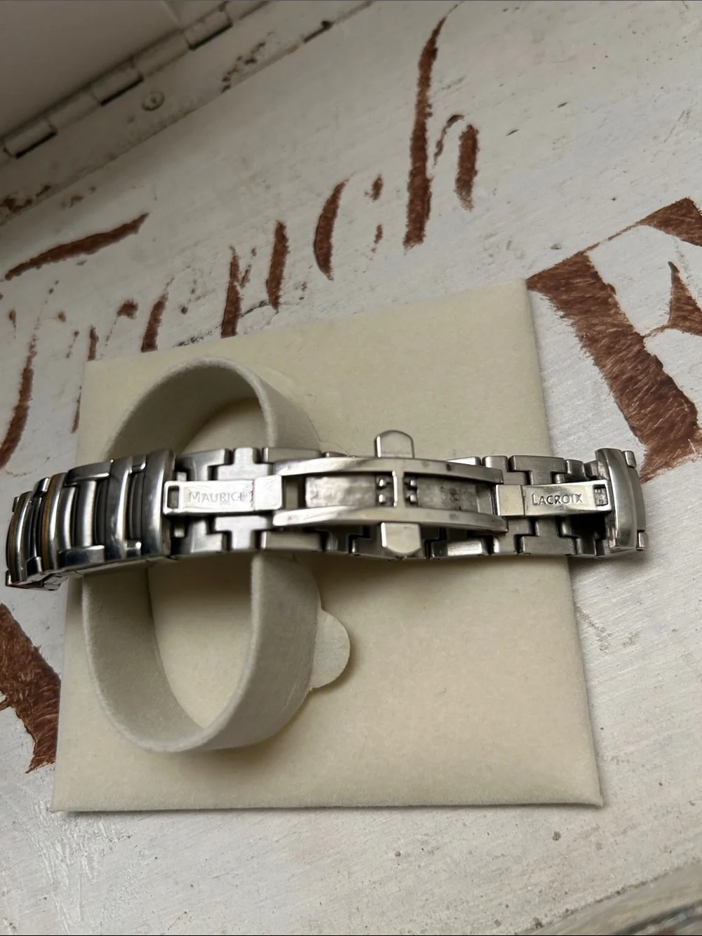 Maurice Lacroix Two-Tone Bracelet Watch in Silver & Gold made in Switzerland